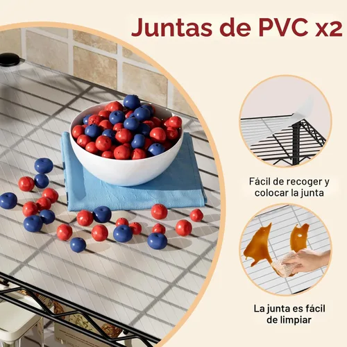 Miniatura 5 de SINGAYE 2 estantes de alambre pequeños para cocina, despensa, cerca de casa, organizadores y almacenamiento, estante de baño, sala de lavandería