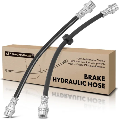 A-Premium Manguera hidráulica de freno trasero para conductor y pasajero compatible con los modelos Ford, Mazda y Mercury - Escape 2001-2007,