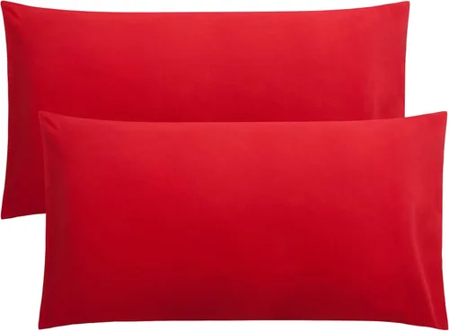Miniatura 83 de FLXXIE Juego de 2 fundas de almohada de microfibra tamaño Queen, fundas de almohada suaves con cierre de sobre, fundas de almohada resistentes a