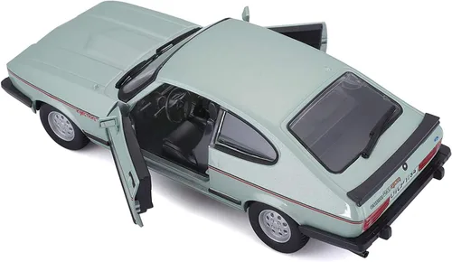 Miniatura 2 de Bburago - Modelo a escala 1/24 compatible con Ford Capri 1600 GT 1982 (verde)