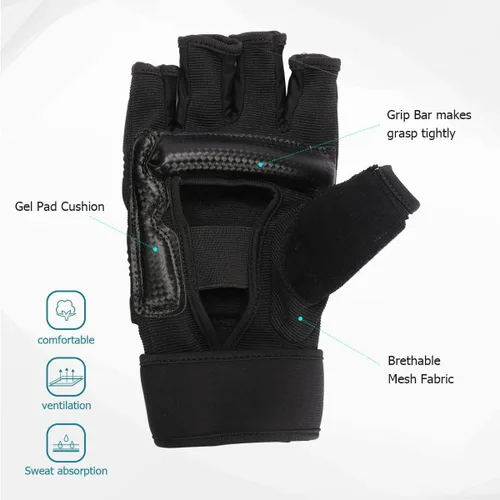 Miniatura 3 de Punch Bag Training Gloves, LangRay MMA Grappling Gloves for Sparring Martial Arts Boxing Training for Adults and Kids