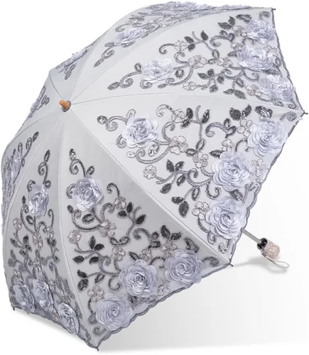 Miniatura 72 de Honeystore - Parasoles de encaje de flores para fiesta de boda, paraguas nupcial de encaje