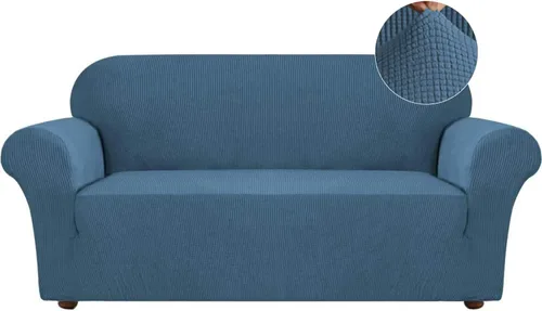 Miniatura 77 de Turquoize Funda elástica para silla reclinable, funda para sofá reclinable, funda de sofá de 1 pieza con bolsillo lateral, funda protectora
