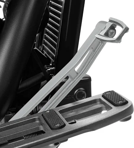 Miniatura 3 de TCMT Palanca de Freno Compatible con Harley Touring Road King Street Glide Road Glide Electra Glide Ultra Limited Tri Glide 2014-2023 Gris Metalizado