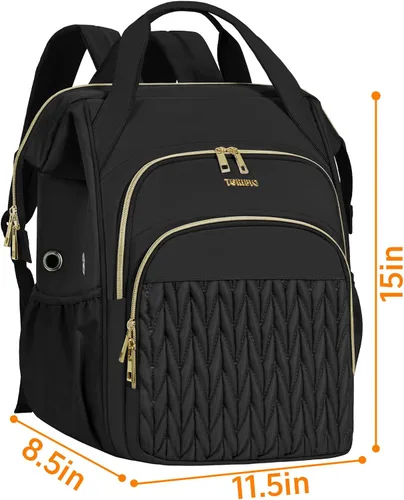Miniatura 6 de Mochila para hacer punto, organizador grande de bolsa de ganchillo, organizador de almacenamiento de hilo resistente al agua, soporte de hilo
