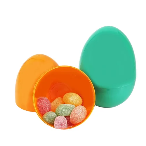 Miniatura 3 de Fruidles Huevo de gelatina agria de Pascua, golosinas divertidas y festivas para las fiestas, sabor a fiesta (media libra)