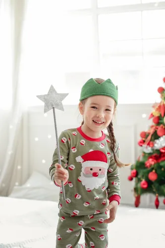 Miniatura 15 de VAENAIT BABY Infant Toddler Kids Adult Couple Family Matching Women Men Christmas Pjs Xmas Holiday Buffalo Plaid Pajama Set