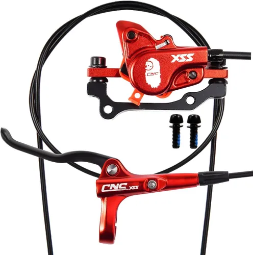 CNC MTB Juego de frenos de discos hidráulicos, Frenos de disco hidráulicos para bicicleta de montaña, Freno delantero derecho de 800mm, Freno