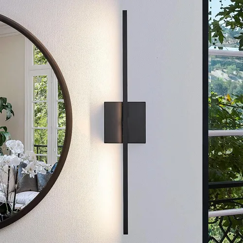 Miniatura 11 de Lámpara de tocador de baño negra de 30 pulgadas, giratoria de 360°, 18 W, regulable, 5CCT, LED, lámpara de baño negra sobre espejo, luces modernas