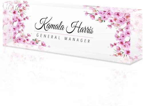Miniatura 14 de Placa de nombre de escritorio personalizada, placa de identificación acrílica, placas de identificación personalizadas para regalos de oficina