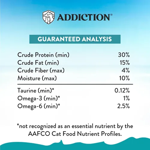 Miniatura 6 de Addiction Salmon Bleu - Alimento seco para gatos - Dieta completa y equilibrada - Fórmula para gatos para la salud de la piel y el pelaje - Cuenta