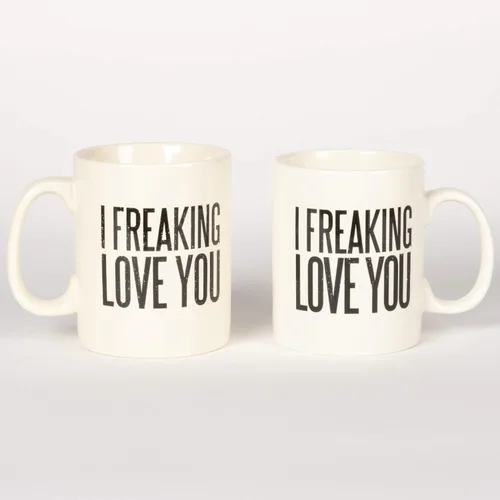 Miniatura 2 de Primitives by Kathy Taza de café, I Freaking Love You