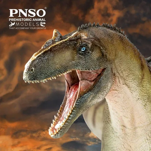 Miniatura 2 de PNSO Modelos de dinosaurios prehistóricos (45 Paul The Allosaurus)