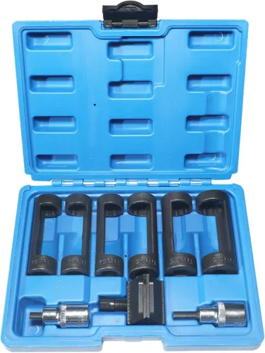 Miniatura 7 de Tuerca de puntal 0.630 in 0.709 in 0.748 in 0.827 in 0.866 in 0.945 in con 12 puntos 1/2 "Drive Suspensión Strut Spreader Socket 8pc herramienta
