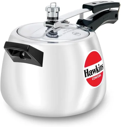 Miniatura 13 de Hawkins HC15 Contura - Olla a presión de 1,5 litros, pequeña, aluminio, color plateado