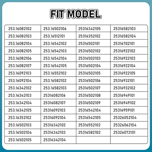 Miniatura 4 de 216702900 Llaves de puerta de congelador de metal, compatibles con Frigidaire, Kenmore, GE, reemplaza AP4071414 PS2061565 AP2113733 AP4301346