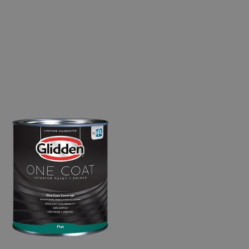Miniatura 87 de Glidden Pintura Interior + Imprimación: Gris/Plata Antigua, Una Capa, Satinado, 1 Galón