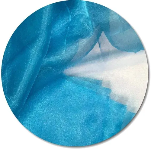 Miniatura 27 de New Star Fabrics Tela de organza transparente Aqua – 10 yardas – Sedosa, brillante, perfecta para vestidos de novia, manualidades, decoración