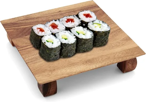Miniatura 7 de Ironwood Gourmet Paso Robles - Bandeja para canapé, 7.5 x 10.5 x 0.5 pulgadas, color marrón