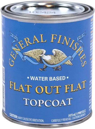 Miniatura 3 de General Finishes Capa superior plana, galón
