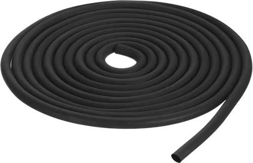Miniatura 23 de uxcell Tira de sellado de goma de espuma, 0.197 in (13/64 pulgadas) de diámetro, 23.0 ft (22.96 pies) de caucho EPDM redondo largo para juntas