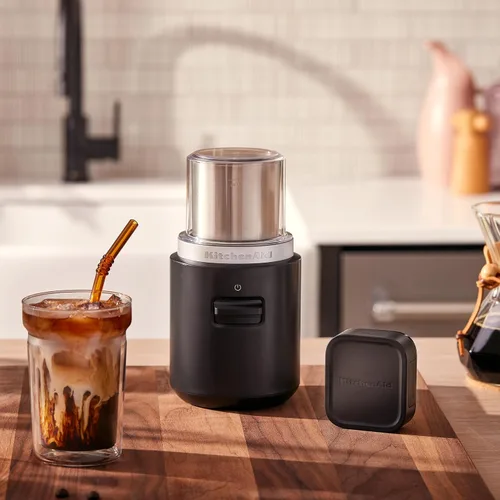 Miniatura 7 de Molinillo de cuchillas inalámbrico KitchenAid Go™ - batería incluida, KBGR111, Negro Mate