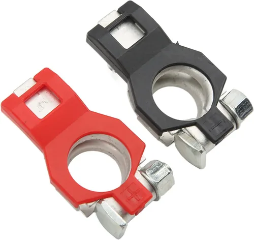 Miniatura 9 de Pissente Conjunto de terminal de batería 243407F000 Positivo 243407F001 Reemplazo negativo para 350Z 370Z Altima Armada con tuerca