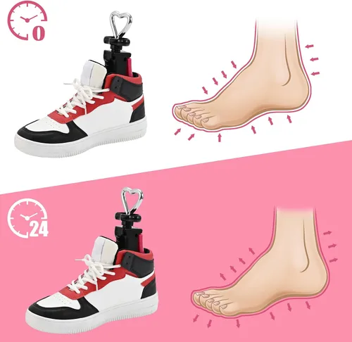 Miniatura 8 de JJDPARTS Estirador de zapatos para mujeres y hombres, estirador de botas para mujer, ajustable, unisex, pies anchos