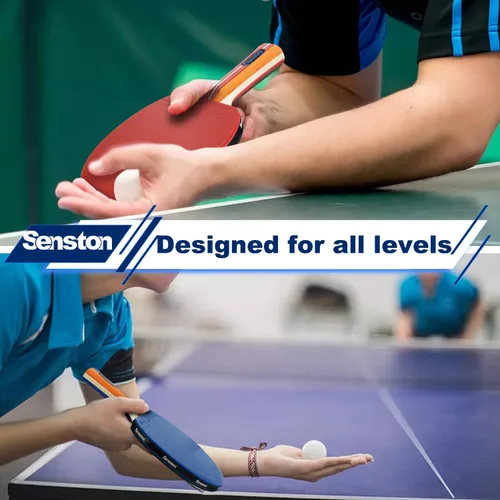 Miniatura 6 de Senston Juego de entretenimiento familiar de paletas de ping pong para entretenimiento o competición - Juego de paletas de ping pong