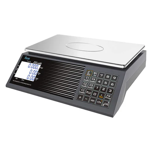Miniatura 10 de ACLAS Báscula de computación de precio digital NTEP certificada legal para el comercio 30 libras 0.01 libras Báscula comercial al por menor