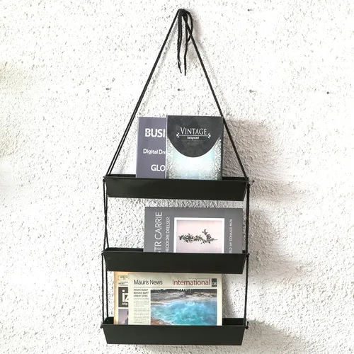 Miniatura 7 de LaLaGreen - Maceta escalonada de 16 pulgadas para plantas suculentas de interior, maceta rectangular moderna de metal negro de 3 niveles