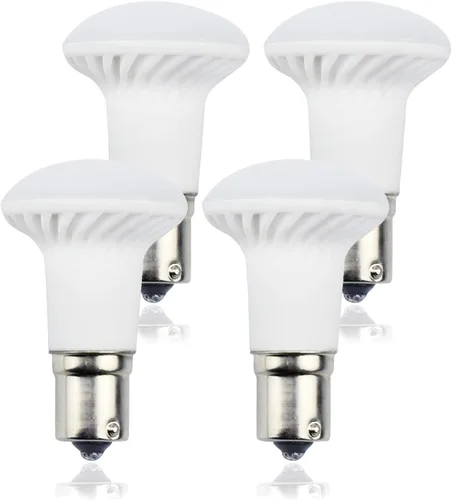 Bonlux 1383 R12 LED 12V 24V RV Bombilla de lectura para lancha, 3W 1156 1141 BA15S SC Bayoneta LED de elevador, 25 W, reemplazo incandescente,