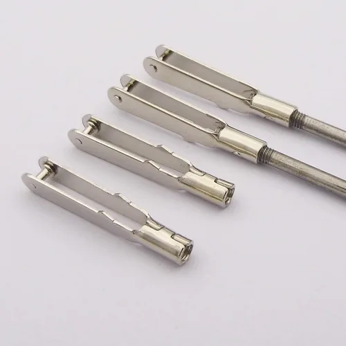Pieza de repuesto para 10 abrazaderas de metal M3 M2 extremo de barra de empuje servo brazo de enlace para avión RC Fix Wing KT Avión - (Color: 10