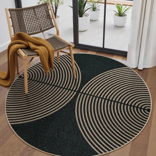 Miniatura 30 de Alfombra Moderna de Yute Fácil de Limpiar Arcoíris Lahome, 2x6 Alfombra de Pasillo Lavable para Cocina, Alfombras de Pasillo para Pasillos, Alfombra