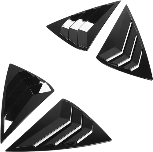 Miniatura 4 de para Nissan Sentra 2013-2019 Accesorios Exteriores Deportivos Persianas de Ventanas Laterales Traseras del Coche Rejillas de Ventilación Cubiertas