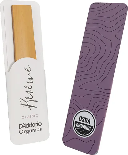 Miniatura 5 de D'Addario Organic Reserve - Cañas clásicas para clarinete Bb - Cañas para clarinete - Selladas individualmente - Fuerza 2.0, paquete de 10