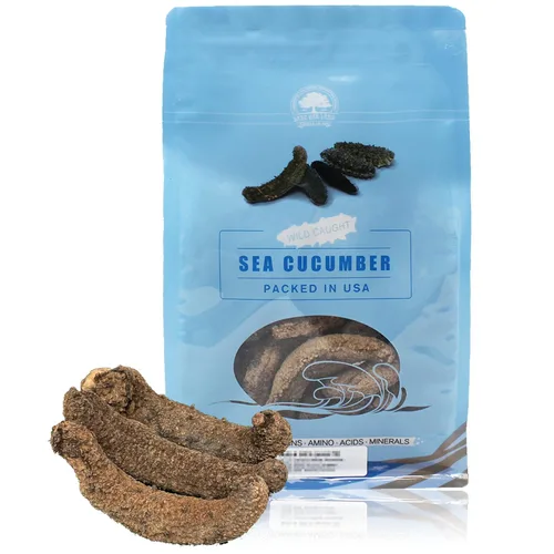 Miniatura 18 de DOL Wild Alaska Red Sea Pepino 9-12pcs 7-9 años 9-12 (pepino de mar seco)- en caja grande 8oz/caja Caja Grande-8 onzas