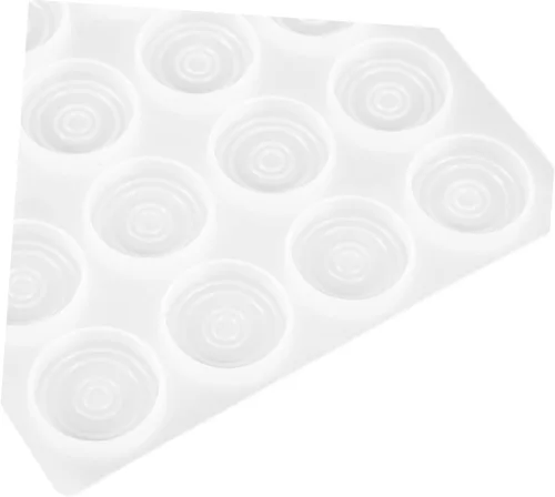 Miniatura 6 de Molde de sellado de cera, molde de silicona para velas, molde redondo de silicona, bandeja de moldes de resina, molde de sellado de cera, molde