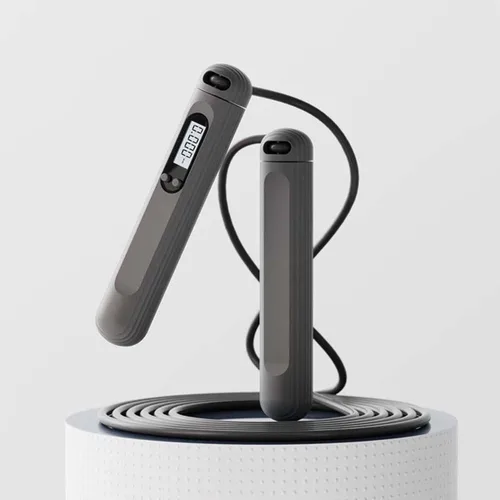 Miniatura 2 de Cuerda de saltar inalámbrica con contador para fitness, cuerda de saltar inteligente ajustable para hombres, mujeres, niños, boxeo de velocidad al