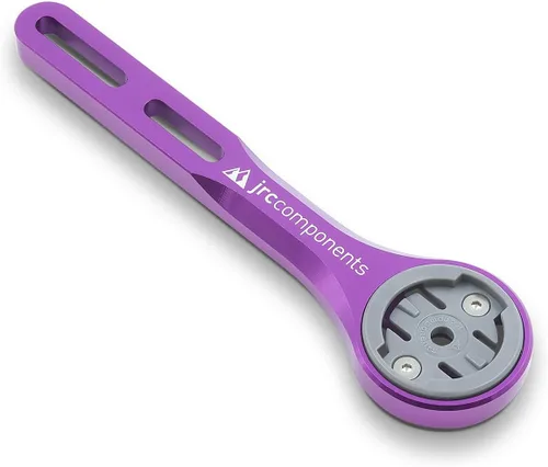Miniatura 18 de JRC Components Amplitude - Soporte para computadora debajo de la barra compatible con computadoras Garmin Edge Bicicletas de carretera y grava