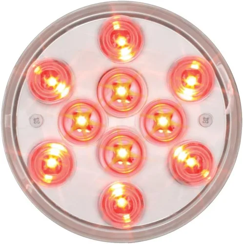 Miniatura 15 de Grand General 76850 - Luz LED (4 pulgadas Mega 10 Plus Am/Am con montaje en brida SS y coleta), 1 paquete
