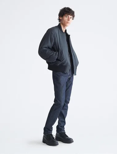 Miniatura 4 de Calvin Klein Chaqueta bomber con cremallera con logotipo mate para hombre de Calvin Klein