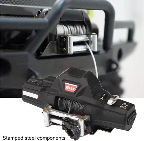 Miniatura 3 de Cabrestante automático de coche Rc, universal escala 1/8 modelo Rc vehículo oruga accesorio de coche Dualmotor Winch con control remoto inalámbrico