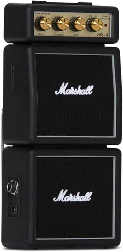 Miniatura 2 de Marshall MS4 Amplificador de Guitarra Mini Micro Full Stack con Batería