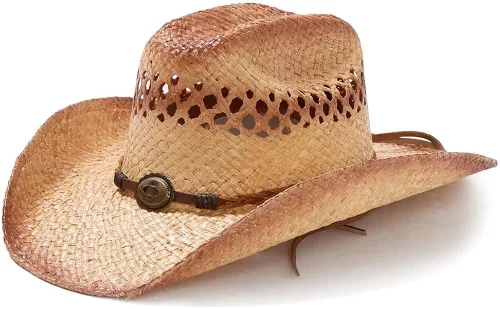 Miniatura 2 de Stetson Big River - Sombrero de vaquero de paja moldeable