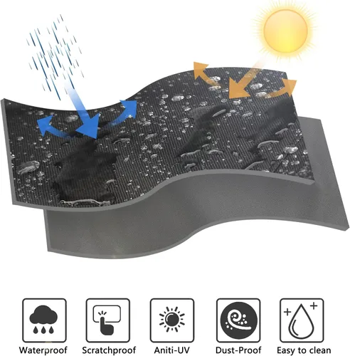 Miniatura 2 de Funda para horno de pizza Ooni Karu 12 multicombustible para horno de pizza al aire libre, resistente, impermeable, tela Oxford 600D, antiarañazos
