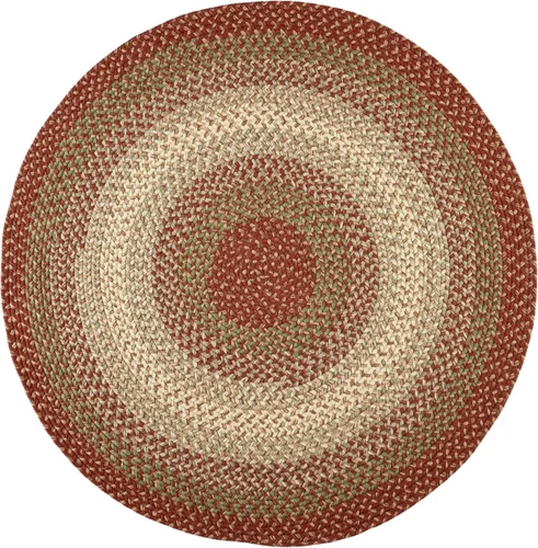 Miniatura 27 de Rhody Rug Easy Living EL33 Taupetone - Alfombra ovalada trenzada de 4 x 6 pies, decoración del hogar, tapete para piso o dormitorio, de fácil