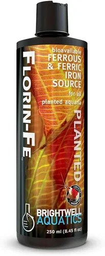 Miniatura 9 de Brightwell Aquatics Florin-Fe Suplemento de hierro para acuarios plantados - Fuente de hierro de doble acción para el crecimiento de las plantas