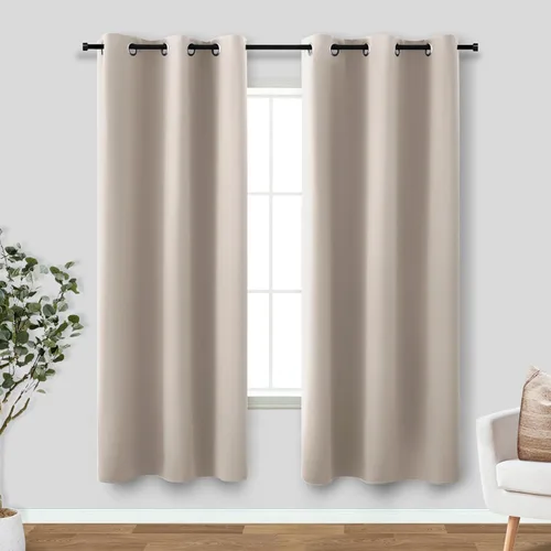Miniatura 160 de Cortinas opacas de 72 pulgadas extra anchas para dormitorio, puerta corrediza de vidrio y patio, 2 paneles con ojales para oscurecer ventana grande
