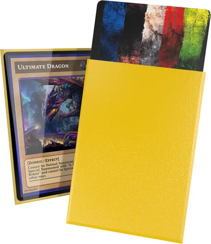 Miniatura 44 de Ultimate Guard Fundas exteriores para cartas Cortex, 100 fundas estándar de tamaño TCG, 66 x 91 mm, con respaldo negro, acabado brillante, sin PVC